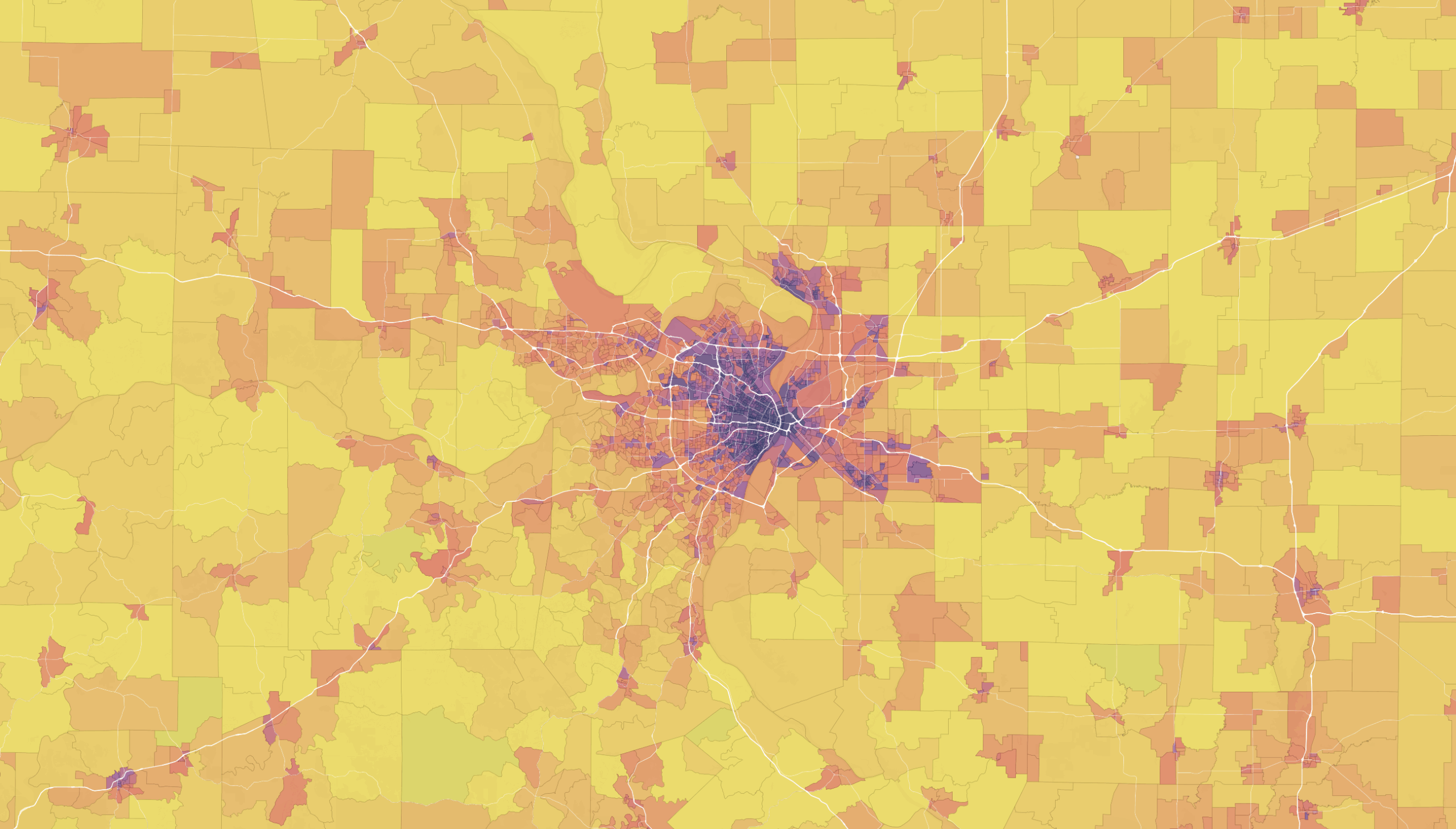 CommunityScale’s Housing + Transportation Index